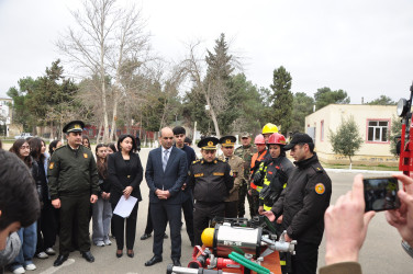 Şirvanda 1 Mart – Ümumdünya Mülki Müdafiə Günü ilə əlaqədar tədbir keçirilib.