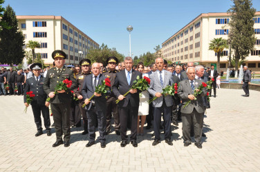 Şirvanda Ümummilli lider, Ulu Öndər Heydər Əliyevin anadan olmasının 103 illiyi münasibətilə xatirəsi anılıb.