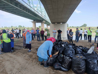 Şirvanda növbəti təmizlik aksiyası keçirilib 15.07.2023