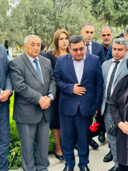 Şirvanda Vətən müharibəsi şəhidi Namiq Xəlilovun xatirəsi anılıb.