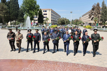 Şirvanda Ümummilli lider, Ulu Öndər Heydər Əliyevin anadan olmasının 102-ci ildönümünə həsr olunmuş tədbir keçirilib.