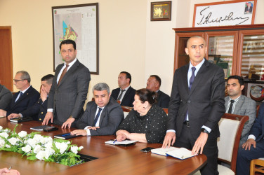 Şirvan Səhər İcra Hakimiyyətinin başçısı İlqar Abbasov vətəndaş qəbulu keçirib.