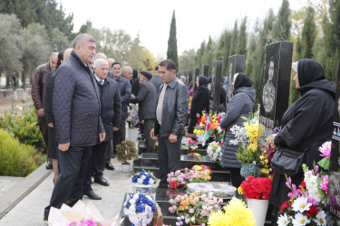 Vətən müharibəsi şəhidi Yusif Cəfərovun anım günü qeyd edilib.