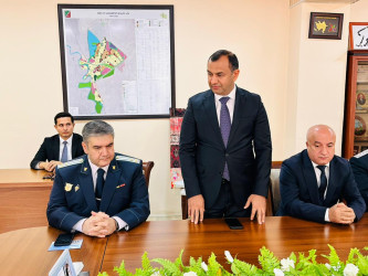 Şirvanda prokurorluq işçilərinin peşə bayramı qeyd olunub.