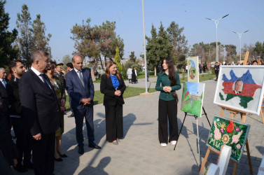 Şirvanda 8 Noyabr - Zəfər Gününə həsr olunmuş sərgi təşkil edilib.