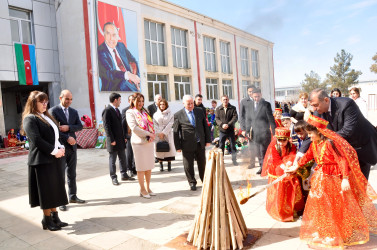 Şəhər İcra Hakimiyyətinin başçısı İlqar Abbasov od çərşənbəsi münasibətilə təşkil olunan tədbirdə iştirak edib.