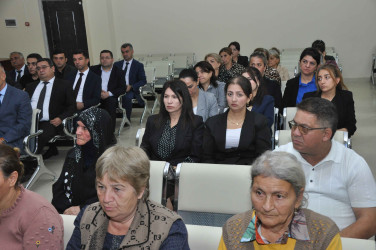 Şirvanda sakinlərlə növbəti səyyar görüş keçirilib