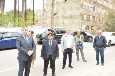 Şirvanda “Şəhərsalma və Memarlıq İli” çərçivəsində görülən abadlıq işləri davam etdirilir.