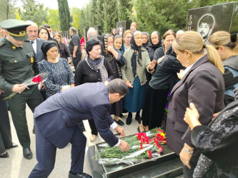 Şirvanda şəhid Məharət Həsənovun xatirəsi anılıb.