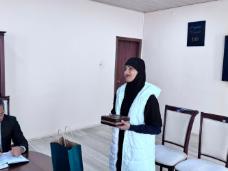 Şirvan Səhər İcra Hakimiyyətinin başçısı İlqar Abbasov növbəti vətəndaş qəbulu keçirib.