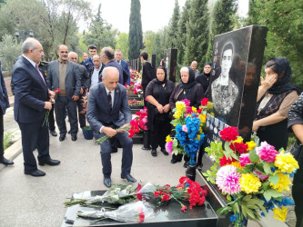 Şirvanda şəhid Elvin Şıxəliyevin xatirəsi anılıb.