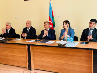 Şirvan Şəhər İcra Hakimiyyətinin başçısı İlqar Abbasov növbəti səyyar görüş keçirib.