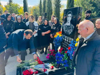 Şirvanda Vətən müharibəsi şəhidi Elvin Şıxəliyevin xatirəsi anılıb.