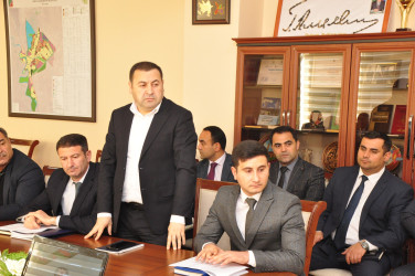 Şirvan Səhər İcra Hakimiyyətinin başçısı İlqar Abbasov vətəndaş qəbulu keçirib.