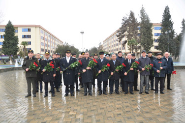 20 Yanvar faciəsinin 36-cı ildönümü Şirvan şəhərində silsilə tədbirlərlə qeyd olunub.