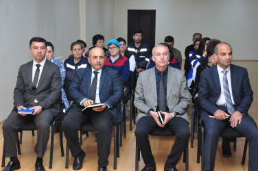 Şəhər İcra Hakimiyyətinin başçısı İlqar Abbasov növbəti səyyar görüş keçirib.