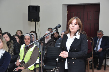 Şəhər İcra Hakimiyyətinin başçısı İlqar Abbasov növbəti səyyar görüş keçirib.