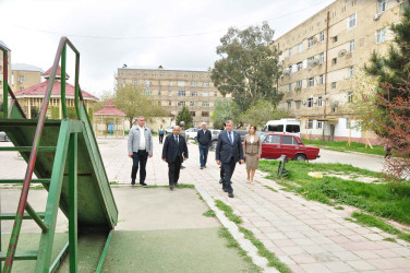 Şirvanda “Şəhərsalma və Memarlıq İli” çərçivəsində görülən abadlıq işləri davam etdirilir.