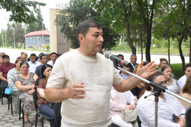 Şəhər İcra Hakimiyyətinin başçısı İlqar Abbasov növbəti səyyar görüş keçirib.
