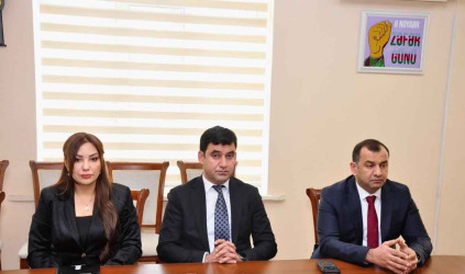 Şirvanda Səfərbərlik və Hərbi Xidmətə Çağırış üzrə Dövlət Xidmətinin yaradılmasının 14 illiyinə həsr olunmuş tədbir keçirilib.