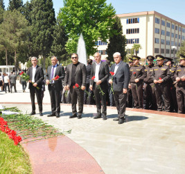 Şirvanda Ümummilli lider, Ulu Öndər Heydər Əliyevin anadan olmasının 103 illiyi münasibətilə xatirəsi anılıb.