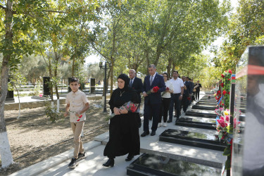 Şirvanda Vətən müharibəsi şəhidi Asif Qəribovun anım günü qeyd edilib.