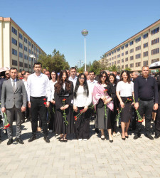 Şirvanda Ümummilli lider, Ulu Öndər Heydər Əliyevin anadan olmasının 103 illiyi münasibətilə xatirəsi anılıb.