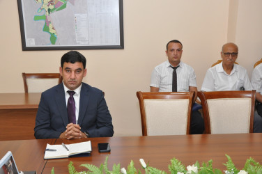 Şirvan Səhər İcra Hakimiyyətinin başçısı İlqar Abbasov vətəndaş qəbulu keçirib.