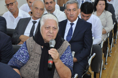 Şirvanda sakinlərlə növbəti səyyar görüş keçirilib.