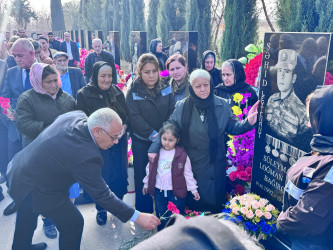 Şirvanda Vətən müharibəsi şəhidi Süleyman Bağırovun xatirəsi anılıb.