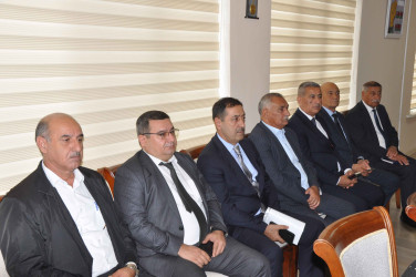 Şirvan Şəhər İcra Hakimiyyətinin başçısı İlqar Abbasov vətəndaş qəbulu keçirib.