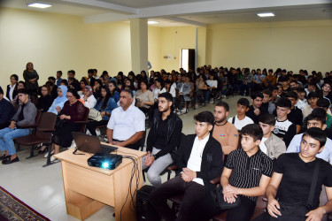 Şirvanda “Narkomaniya əsrin bəlasıdır” adlı maarifləndirici tədbir keçirilib.