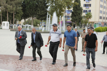 27 sentyabr - Anım Günü Şirvanda silsilə tədbirlərlə qeyd edilib.