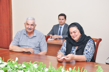 Şirvan Səhər İcra Hakimiyyətinin başçısı İlqar Abbasov vətəndaş qəbulu keçirib.