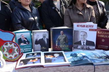 Şirvanda 8 Noyabr - Zəfər Gününə həsr olunmuş sərgi təşkil edilib.