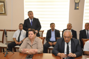 Şirvan Səhər İcra Hakimiyyətinin başçısı İlqar Abbasov vətəndaş qəbulu keçirib.