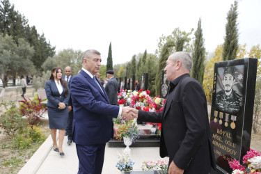 Vətən müharibəsi şəhidi Nicat Hüseynovun anım günü qeyd edilib.