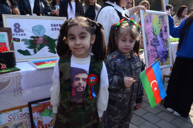 Şirvanda 8 Noyabr - Zəfər Gününə həsr olunmuş sərgi təşkil edilib.