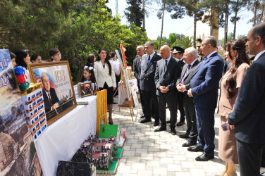 Şirvanda Ümummilli lider, Ulu Öndər Heydər Əliyevin anadan olmasının 103 illiyinə həsr olunmuş tədbir keçirilib.