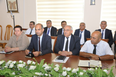 Şirvan Səhər İcra Hakimiyyətinin başçısı İlqar Abbasov vətəndaş qəbulu keçirib.