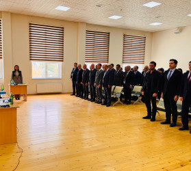 Şirvan Şəhər İcra Hakimiyyətinin başçısı İlqar Abbasov növbəti səyyar görüş keçirib.