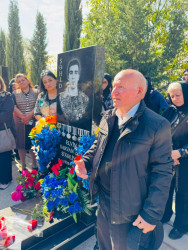 Şirvanda Vətən müharibəsi şəhidi Elvin Şıxəliyevin xatirəsi anılıb.
