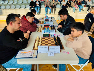 "Shirvan Open 2025" beynəlxalq şahmat festivalına start verilib.