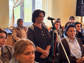 Bayramlı qəsəbəsində növbəti səyyar görüş keçirilib.