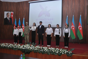 Şirvanda Anım Gününə həsr olunmuş tədbir keçirilib.