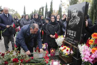 Vətən müharibəsi şəhidi Yusif Cəfərovun anım günü qeyd edilib.