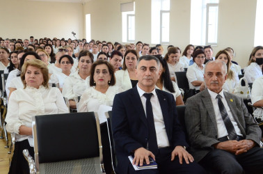 Şirvan şəhəri təhsil işçilərinin sentyabr konfransı keçirilib.