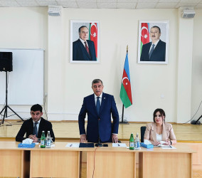 Şirvan Şəhər İcra Hakimiyyətinin başçısı İlqar Abbasov növbəti səyyar görüş keçirib.