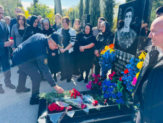 Şirvanda Vətən müharibəsi şəhidi Elvin Şıxəliyevin xatirəsi anılıb.