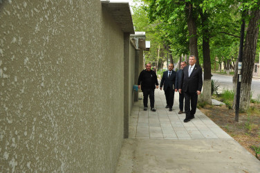 “Şəhərsalma və Memarlıq İli” çərçivəsində Şirvan şəhərində genişmiqyaslı abadlıq və yenidənqurma işləri davam etdirilir.
